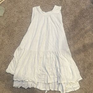 Cute summer tank with flowy detail
